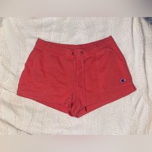 Hot Pink Champion Sweatshorts